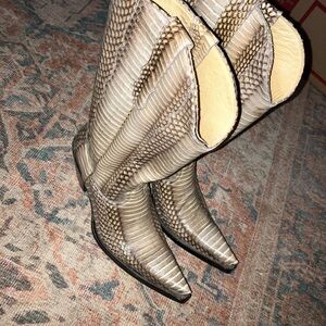 Women's Old Gringo Snakeskin Western Boots